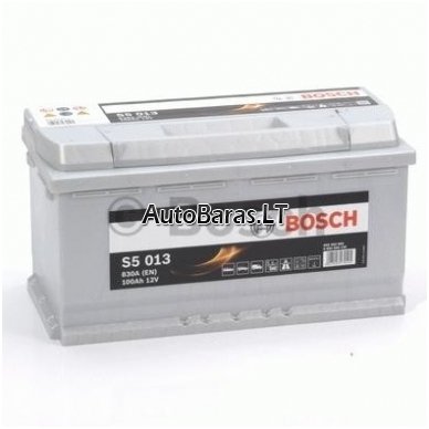 Bosch S5 akumuliatorius 100Ah 830A