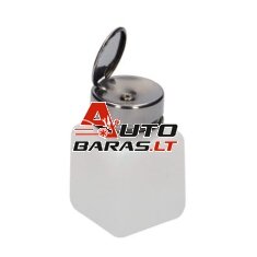 Buteliukas su metaliniu dozatoriumi šviesolaidžio valymo skysčiui (120 ml)