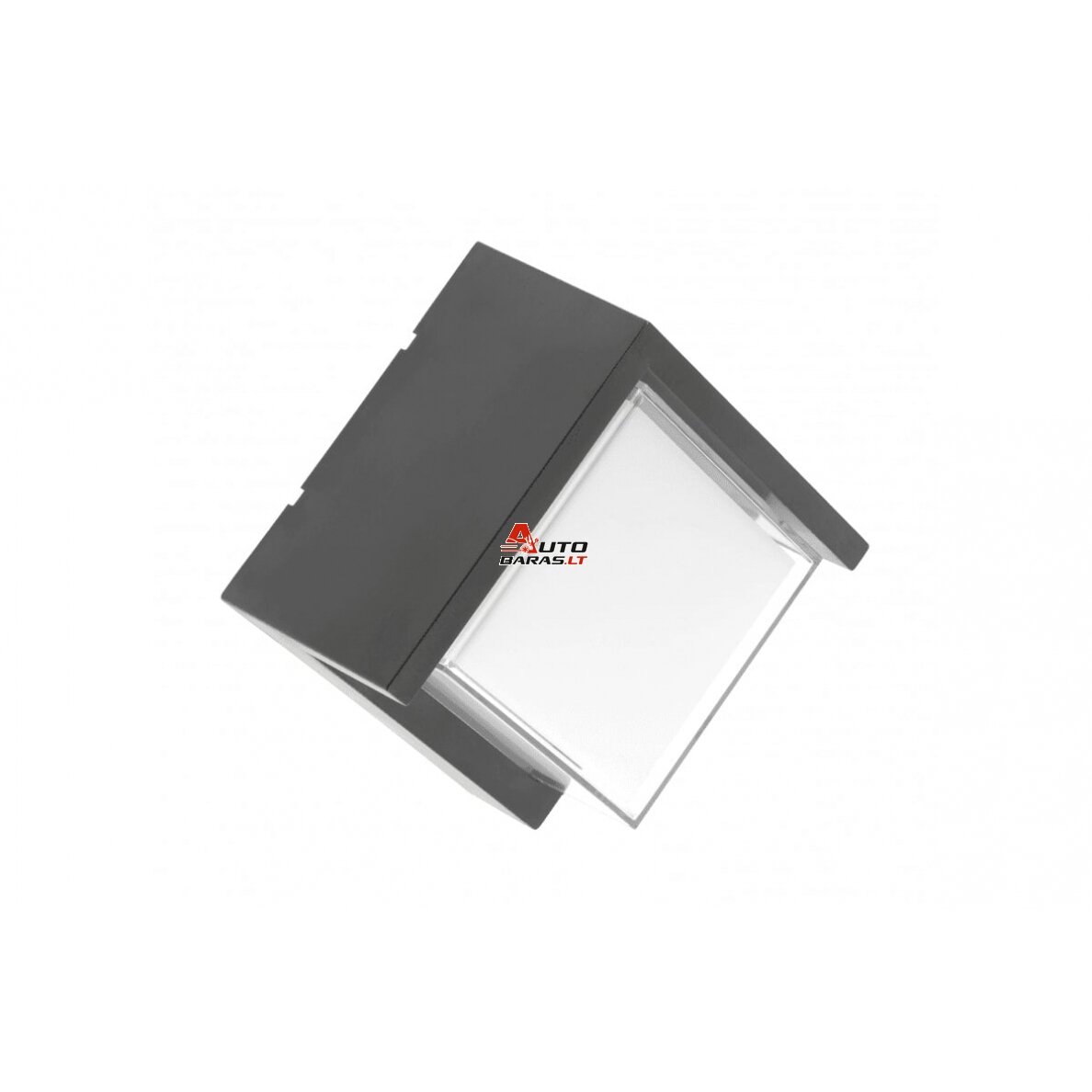 CANTI LED sieninis šviestuvas (pilkas, 12W, 1000lm, IP65, 4000K) GTV LD-CANTI12WKW-15