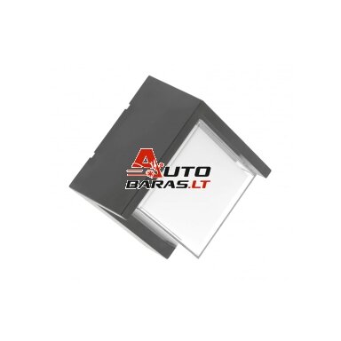 CANTI LED sieninis šviestuvas (pilkas, 12W, 1000lm, IP65, 4000K) GTV LD-CANTI12WKW-15 CANTI LED sieninis šviestuvas (pilkas, 12W, 1000lm, IP65, 4000K) GTV LD-CANTI12WKW-15