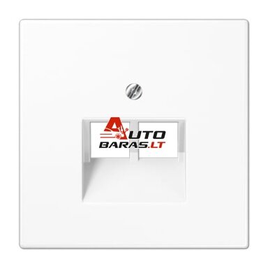 Computer socket finish JUNG LS969-2UWW (white, 2xRJ45) Computer socket finish JUNG LS969-2UWW (white, 2xRJ45)