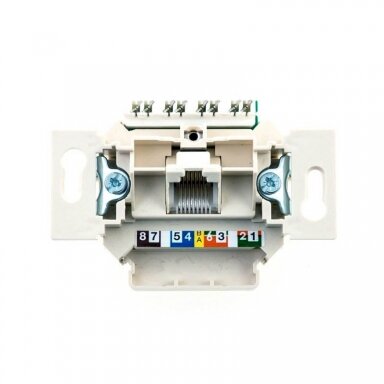 Computer socket JUNG EPUAE8UPOK6US (1xRJ45 CAT 6) Computer socket JUNG EPUAE8UPOK6US (1xRJ45 CAT 6)
