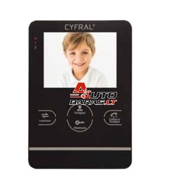 Cyfral V.4 Monitorius, skirtas naudoti su PC-4000 telefonspynėmis
