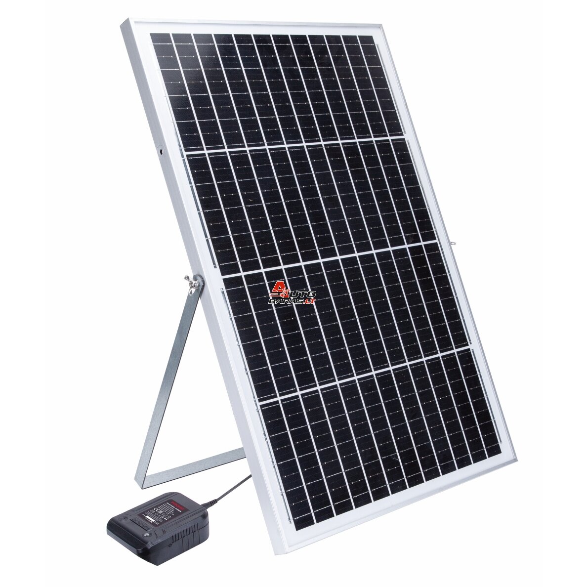 Daugiafunkcinis saulės panelės įkroviklis WORCRAFT akumuliatoriams 50W 1