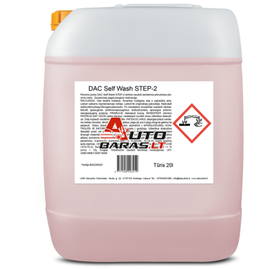 DAC Bekontaktės plovimo putos Self Wash STEP-2 20l