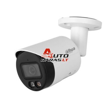 Dahua Bullet IPC-HFW2849S-S-IL-0280B F2.8 (Balta, 8MP 4K UHD, ~104°, IR+balta šviesa 30m, IP67)
