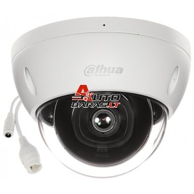Dahua Dome IPC-HDBW2841E-S-0280B 2.8mm (Balta, 8MP, ~106°, IR 30m, IP67, IK10, PoE) Dahua Dome IPC-HDBW2841E-S-0280B 2.8mm (Balta, 8MP, ~106°, IR 30m, IP67, IK10, PoE)