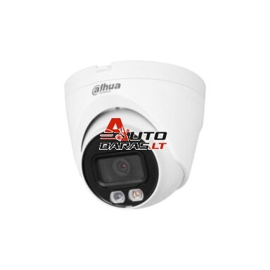 Dahua Dome IPC-HDW1439V-A-IL-0280B (balta, 4 MP, F2.8, 30m IR + šviesa, IP67)