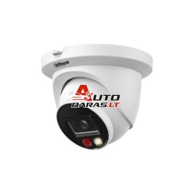 Dahua Dome IPC-HDW2849TM-S-IL-0280B F2.8 (Balta, 8MP, ~111°, IR+balta šviesa 30m, IP67)