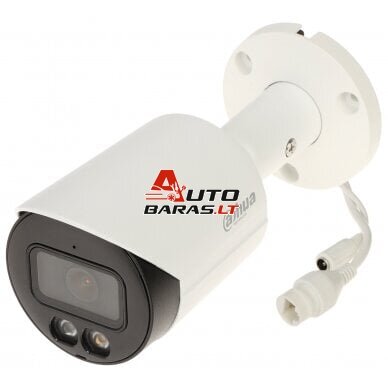 Dahua bullet IPC-HFW2549S-S-IL-0360B F3.6mm (balta, 5 MP, Dual light IR+LED 30m)