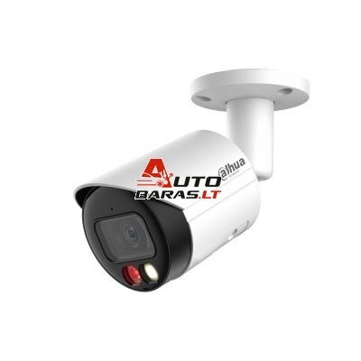 Dahua Bullet IPC-HFW2849S-S-IL-0360B F3.6 (Balta, 8MP 4K UHD, ~87°, IR+balta šviesa 30m, IP67)