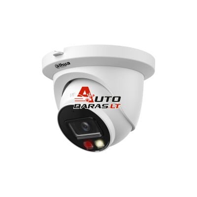 Dahua Dome IPC-HDW2849TM-S-IL-0280B F2.8 (Balta, 8MP, ~111°, IR+balta šviesa 30m, IP67)