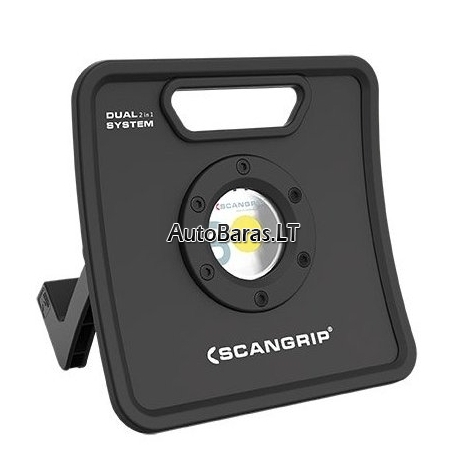 Darbo lempa COB LED, pakraunama, 30W SCANGRIP NOVA 3K C+R 1
