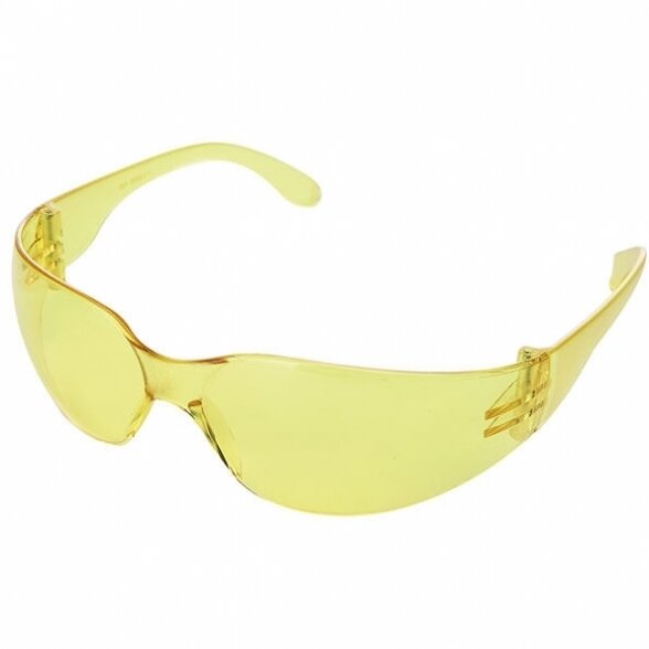 Darbo apsauginiai akiniai geltoni