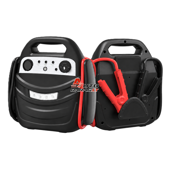 NUOMA - Daugiafunkcinis paleidėjas-įkroviklis 12/24V 1200/2400A 36Ah boosteris (tinka automobiliams ir sunkvežimiams) 1