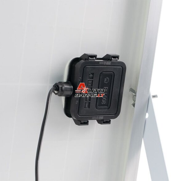 Daugiafunkcinis saulės panelės įkroviklis WORCRAFT akumuliatoriams 50W 3