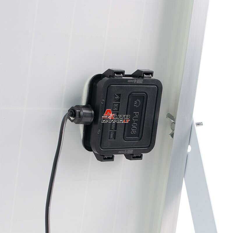 Daugiafunkcinis saulės panelės įkroviklis WORCRAFT akumuliatoriams 50W 3