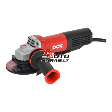 DCK Elektrinis kampinis šlifuoklis su antivibracine rankena 125mm, 1100W KSM17-125P+ DCK Elektrinis kampinis šlifuoklis su antivibracine rankena 125mm, 1100W KSM17-125P+