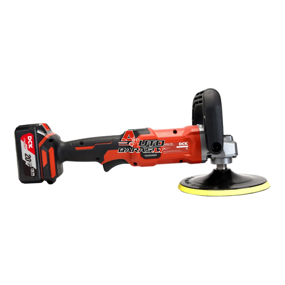 DCK Akumuliatorinis bešepetėlinis poliruoklis 180mm, 20V, KDSP02-180Z (be baterijos ir įkroviklio) 1