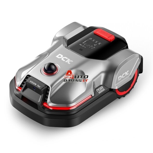 DCK Robotas -žoliapjovė S2000, 2000 m² 4G be laido KDRM220-4G, LIDAR + KAMERA
