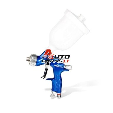 DEVILBISS PROLite Žemo slėgio pulverizatorius su 1.3mm purkštuku ir T110 dangteliu DEVILBISS PROLite Žemo slėgio pulverizatorius su 1.3mm purkštuku ir T110 dangteliu