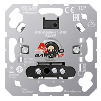 Dimerio mechanizmas - išpletėjas (ratukas) LED JUNG 1733DNE (Dali)
