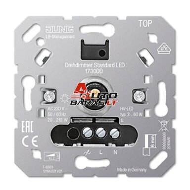 Dimerio mechanizmas LED JUNG 1730DD (3W-60W) Dimerio mechanizmas LED JUNG 1730DD (3W-60W)