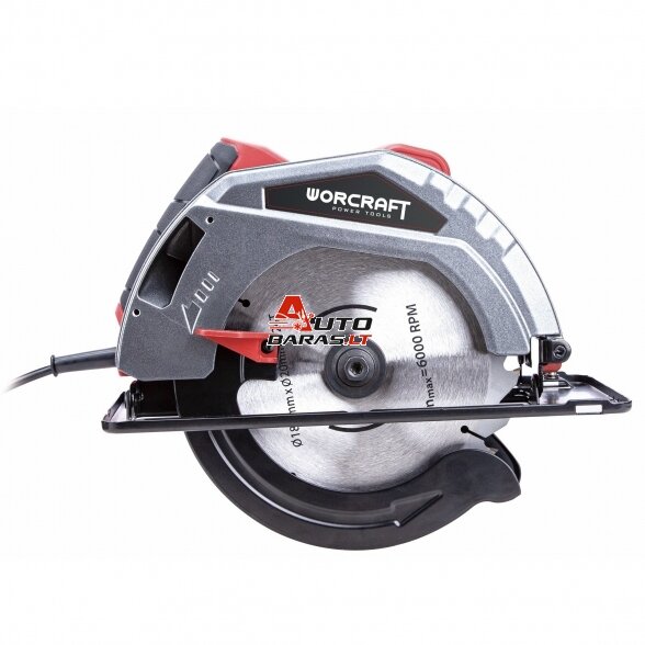 WORCRAFT Diskinis pjūklas 185mm 1500W 1