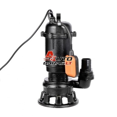 Drenažinis siurblys 3200W 220V/50Hz su smuliintuvu
