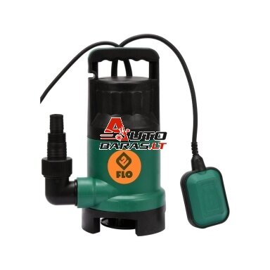 Drenažinis siurblys nešvariam vandeniui 750W (su plūde) 230V