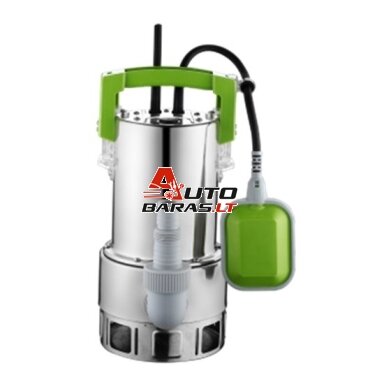 Drenažinis siurblys nešvariam vandeniui (su plūde) 230V