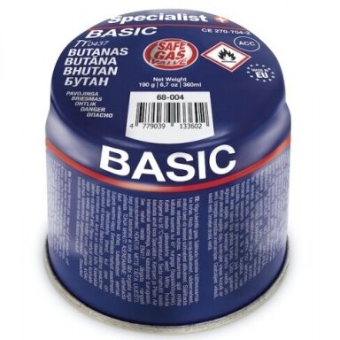 Dujos butano Specialist+ Basic 190g Dujos butano Specialist+ Basic 190g