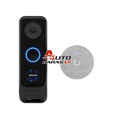 Durų skambučio komplektas UBIQUITI UVC-G4 Doorbell Pro Kit-Black (Juodas) Durų skambučio komplektas UBIQUITI UVC-G4 Doorbell Pro Kit-Black (Juodas)