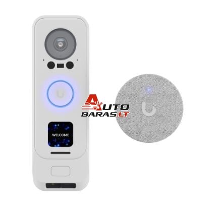 Durų skambučio komplektas UBIQUITI UVC-G4 Doorbell Pro Kit-White (Baltas)