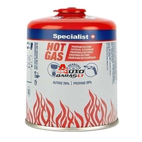 Dujos propano/butano Specialist+ 450g