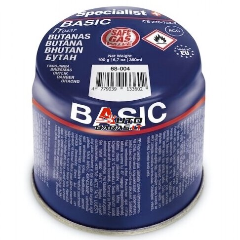Dujos butano Specialist+ Basic 190g