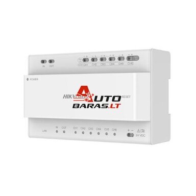 Dviejų laidų vaizdo/garso skirstytuvas Hikvision DS-KAD7060EY-S Dviejų laidų vaizdo/garso skirstytuvas Hikvision DS-KAD7060EY-S
