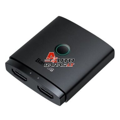 Dvikryptis perjungėjas HDMI BASEUS B01331105111-00 (4K, 60Hz) Dvikryptis perjungėjas HDMI BASEUS B01331105111-00 (4K, 60Hz)