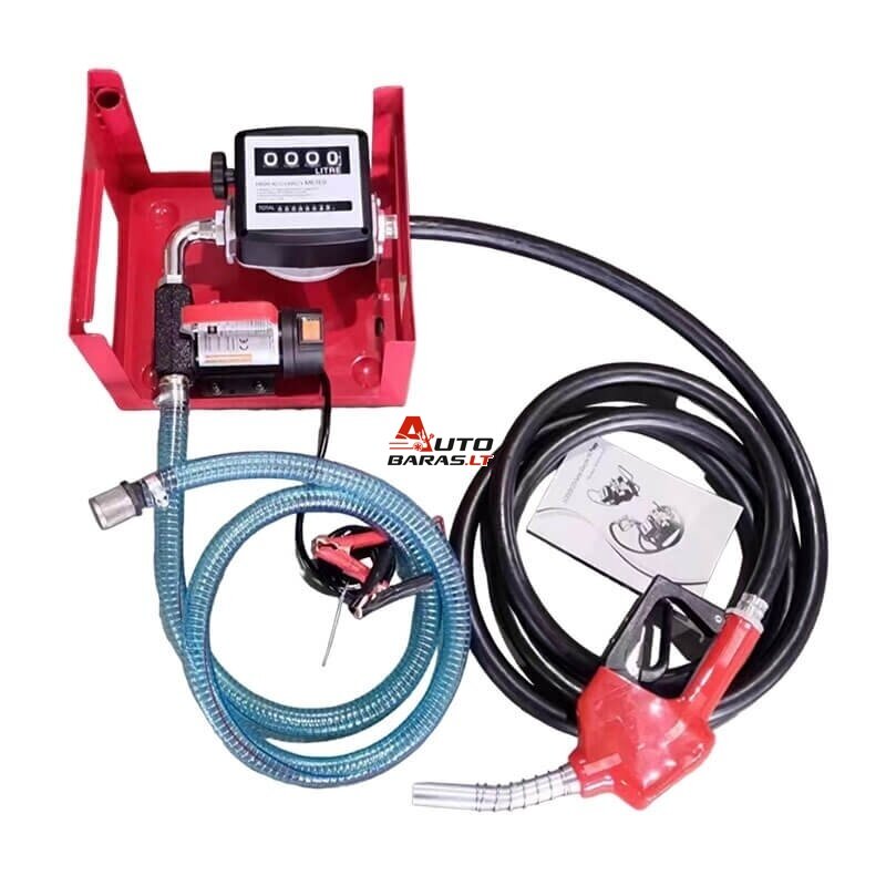 Dyzelino perdavimo siurblys 12V (su automatiniu pistoletu) 3