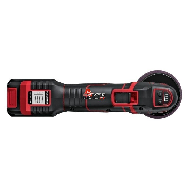 Ekscentrinis akumuliatorinis poliruoklis / šlifuoklis FLEX PXE 80 12,0-EC/2,5 Set - 80mm 12V 3