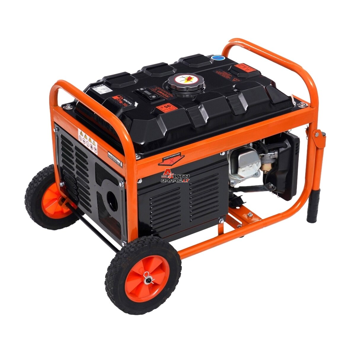 El. srovės generatorius benzininis 3500W 12V/230V/380V 4