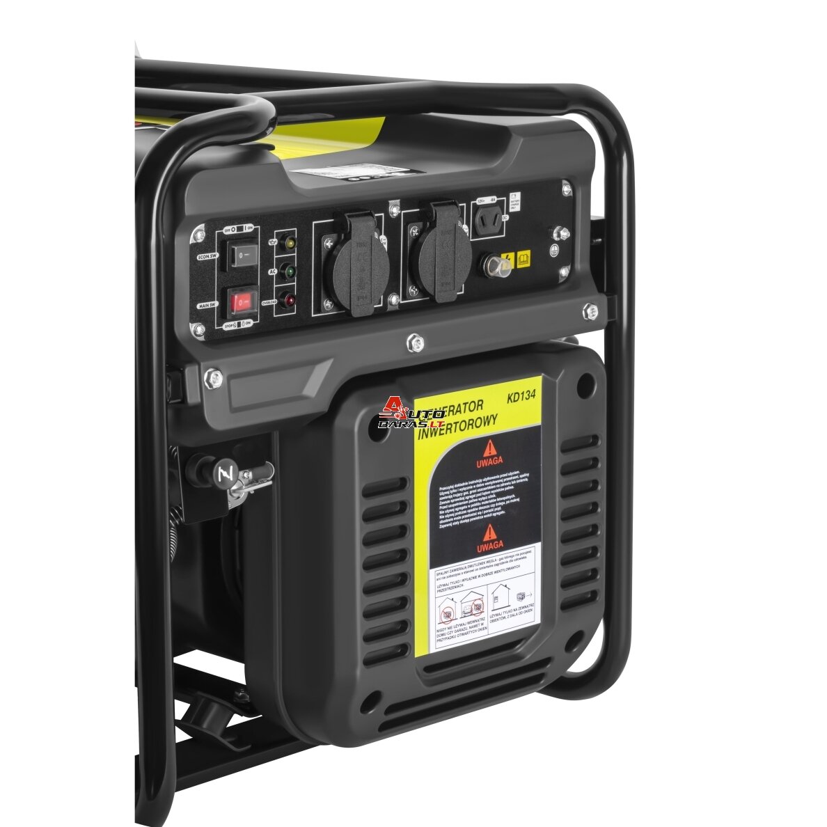 El. srovės generatorius benzininis inverterinis 4000W 230V 8