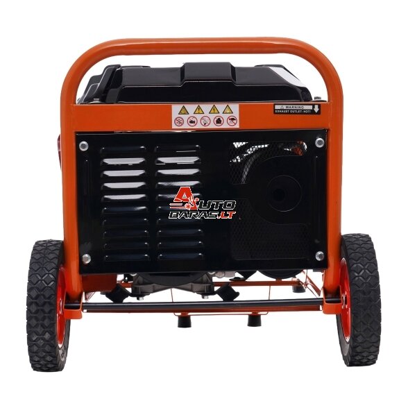 El. srovės generatorius benzininis 3500W 12V/230V/380V 7