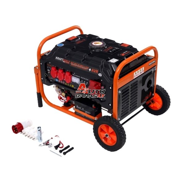 El. srovės generatorius benzininis 3500W 12V/230V/380V 2