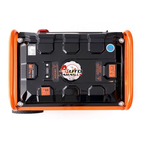 El. srovės generatorius benzininis 3500W 12V/230V/380V 10