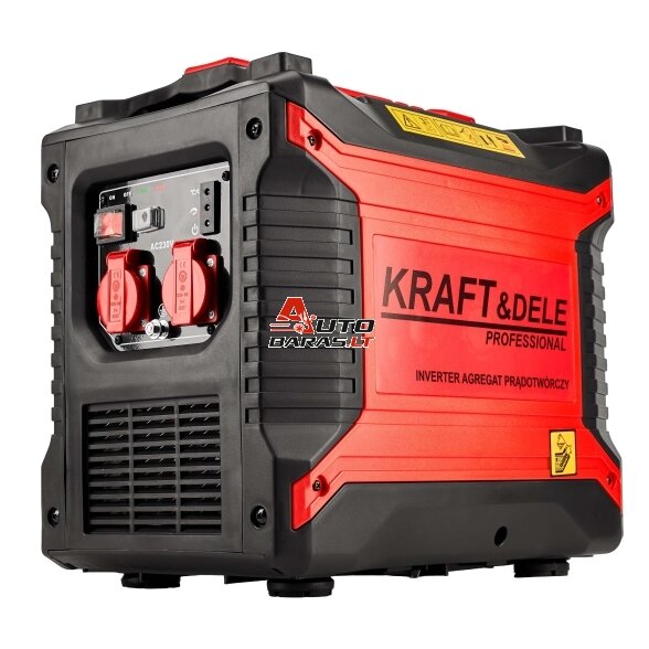 El. srovės generatorius benzininis inverterinis 2500W 230V 5