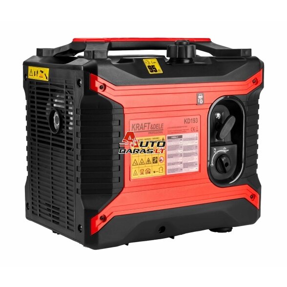 El. srovės generatorius benzininis inverterinis 2500W 230V 6