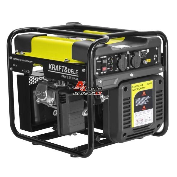 El. srovės generatorius benzininis inverterinis 4000W 230V 2