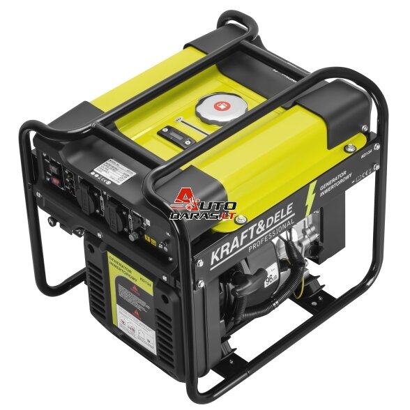 El. srovės generatorius benzininis inverterinis 4000W 230V 1