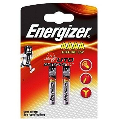 Energizer AAAA/LR61 (2 vnt.) Energizer AAAA/LR61 (2 vnt.)
